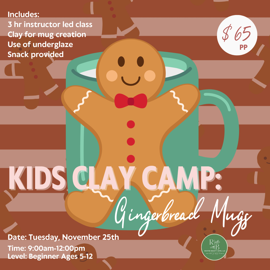 November 25th One Day Kids Camp: Gingerbread Mugs
