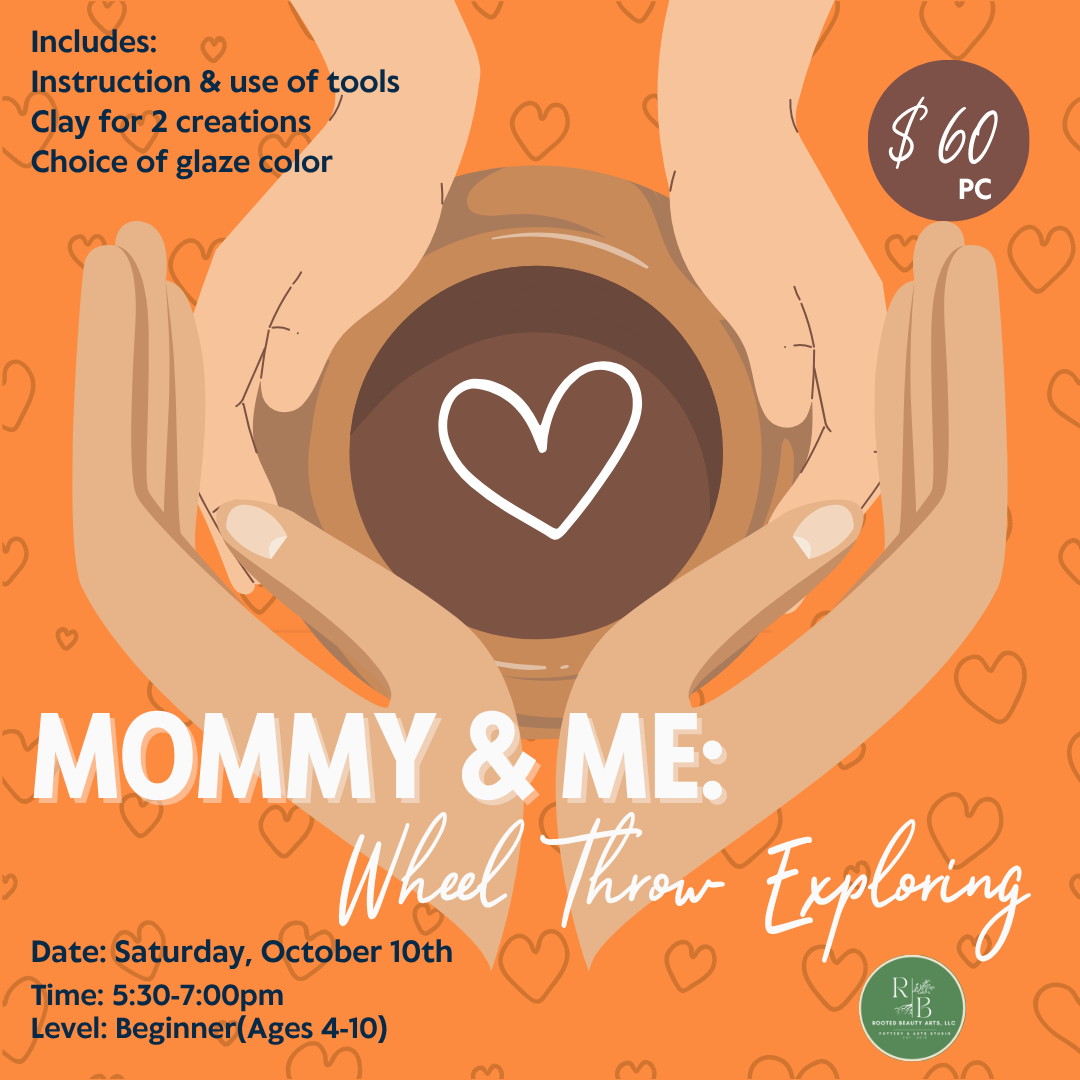 October Mommy & Me: Wheel Throw Exploring 2026