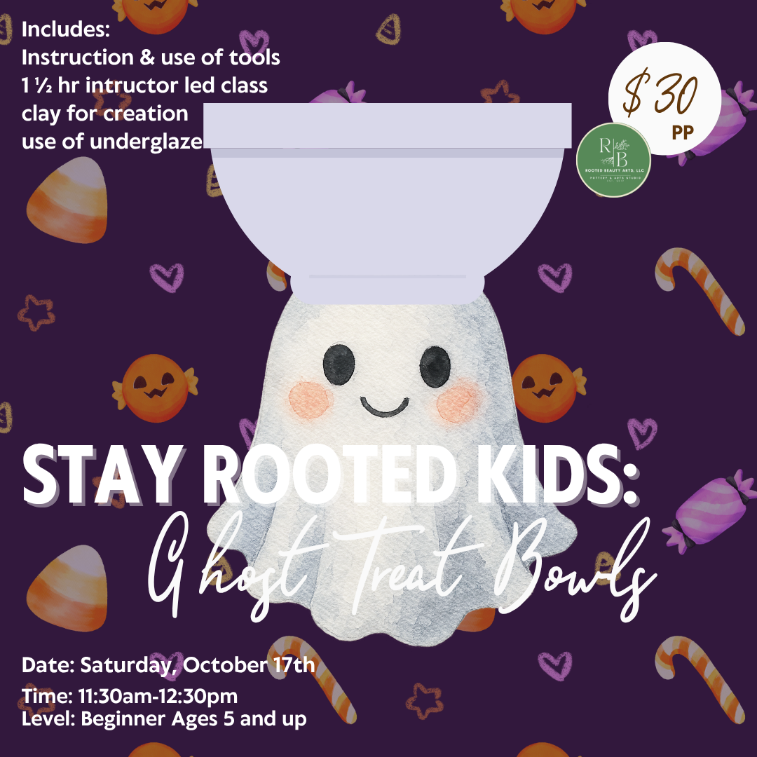 Stay Rooted Kids & Family: Ghost Treat Bowls