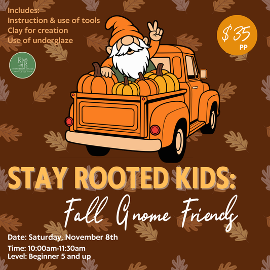 Stay Rooted Kids & Family: Fall Gnome Friends