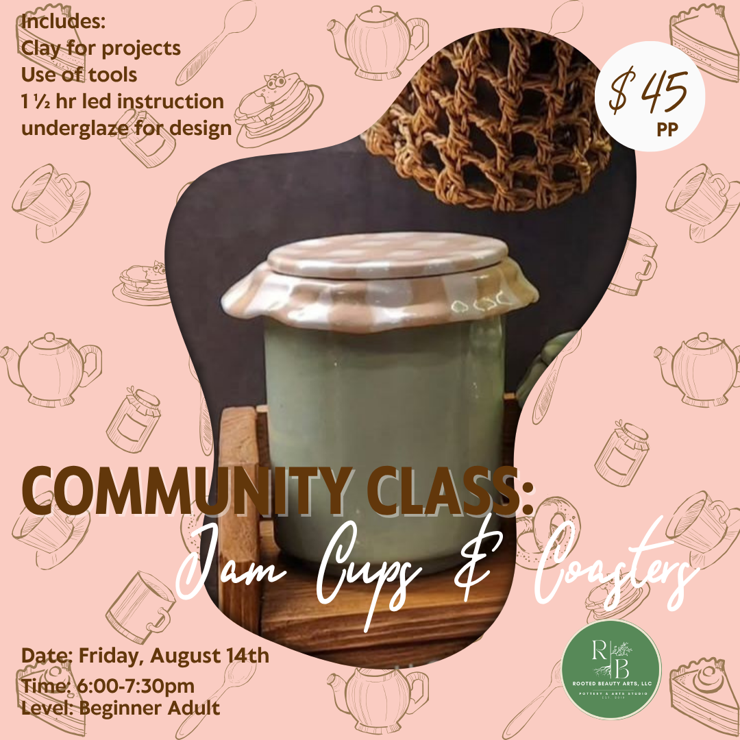 Community Class: Jam Cup & Coasters