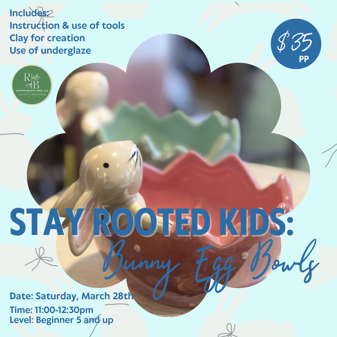 Stay Rooted Kids & Family: Bunny Egg Bowls