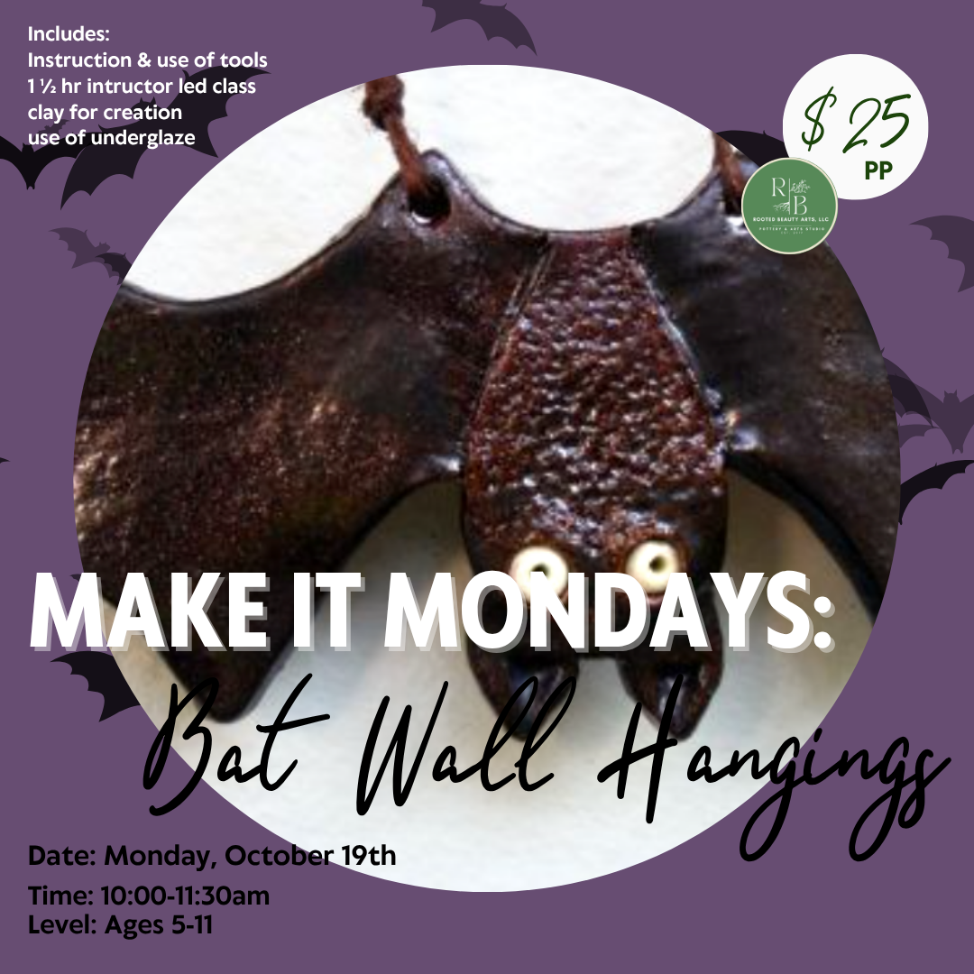 Make It Mondays: Bat Wall Hangings
