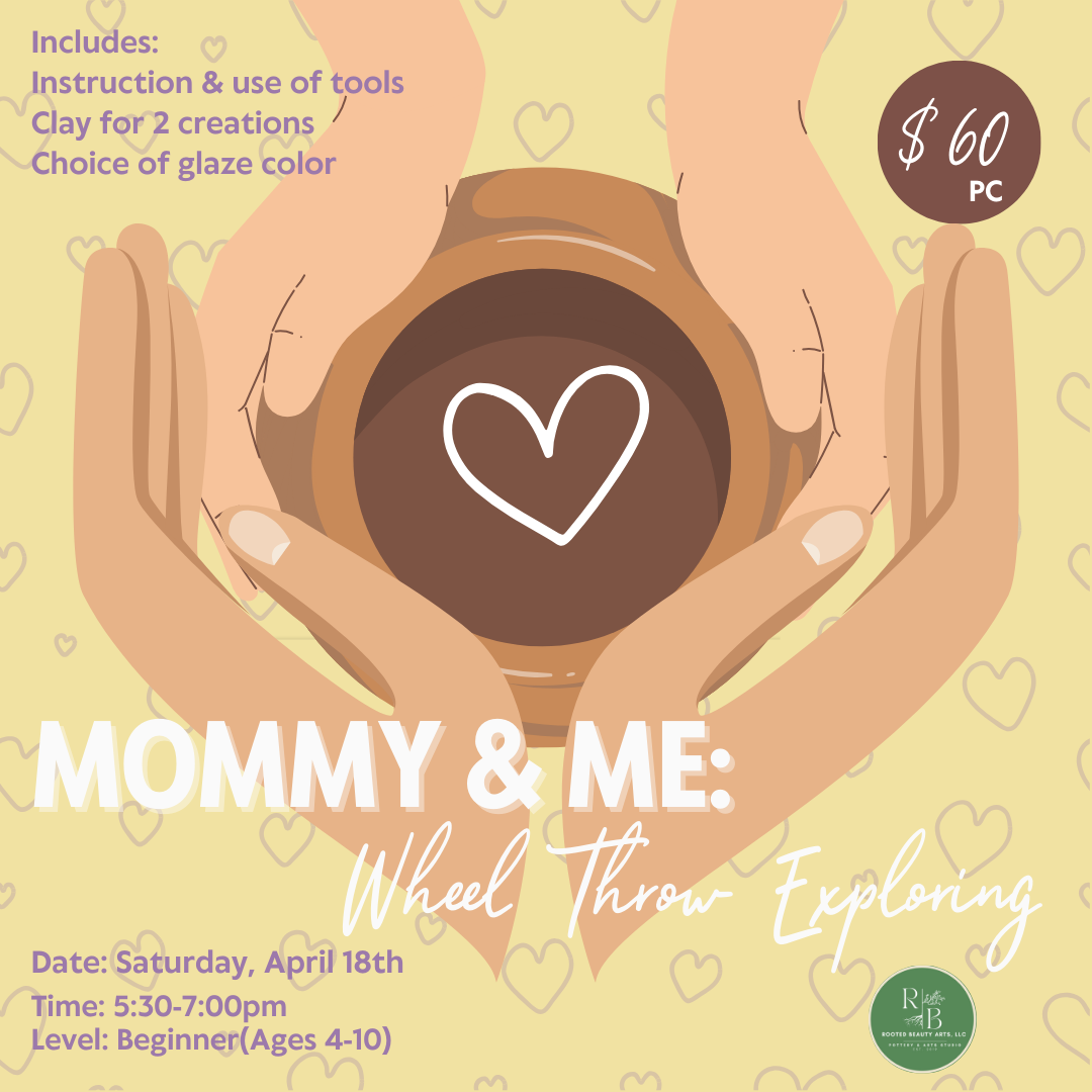 April Mommy & Me: Wheel Throw Exploring 2026
