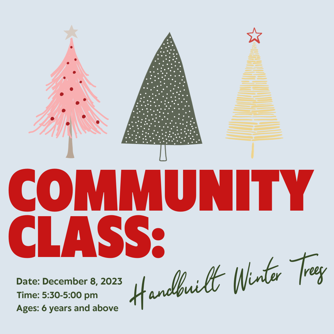 Community Class: Handbuilt Winter Trees
