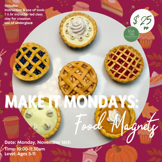 Make It Mondays: Food Magnets