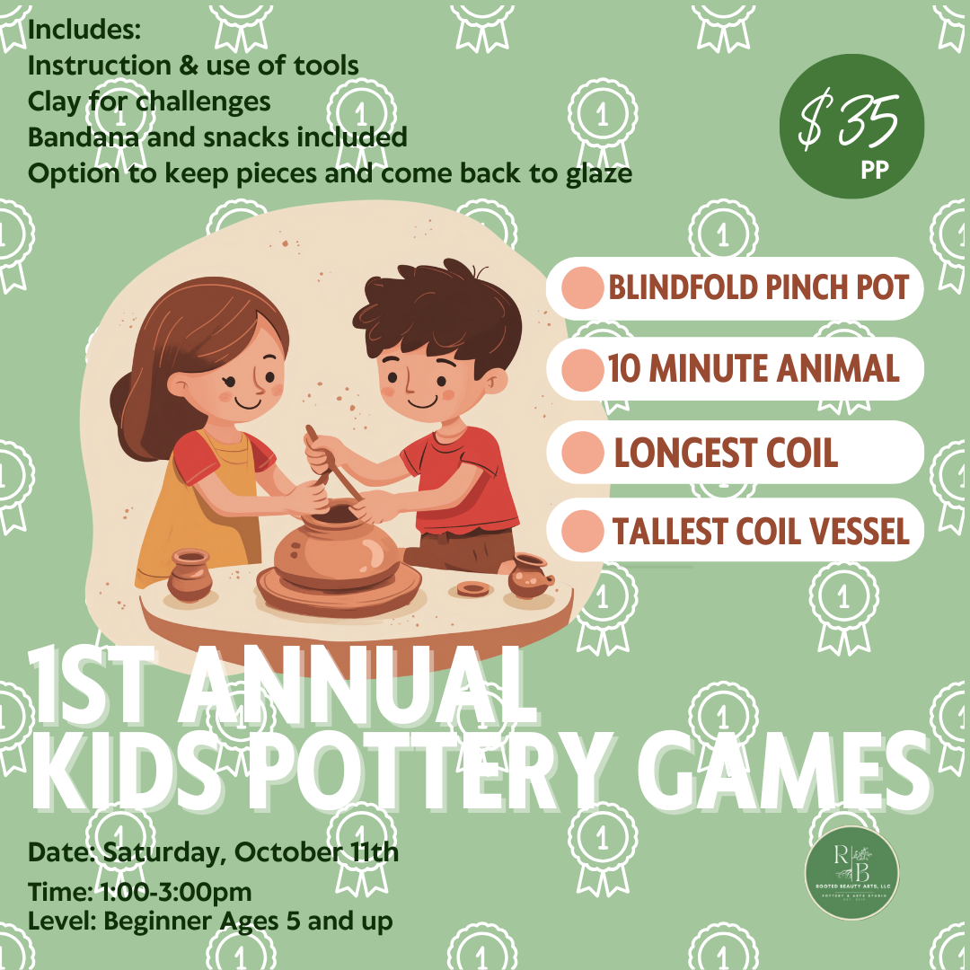 1st Annual Kid Pottery Games 2025