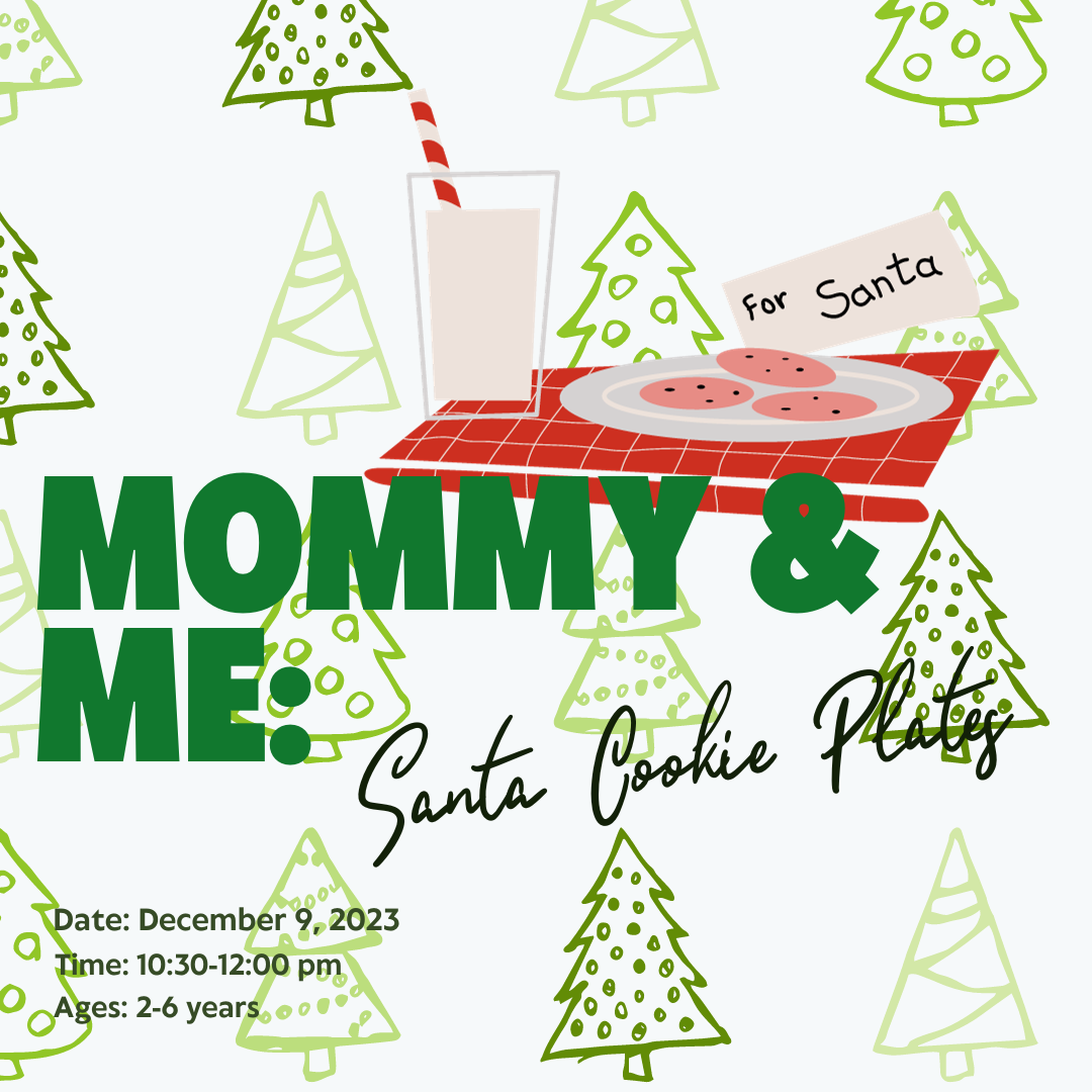 Mommy & Me: Santa Cookie Plates