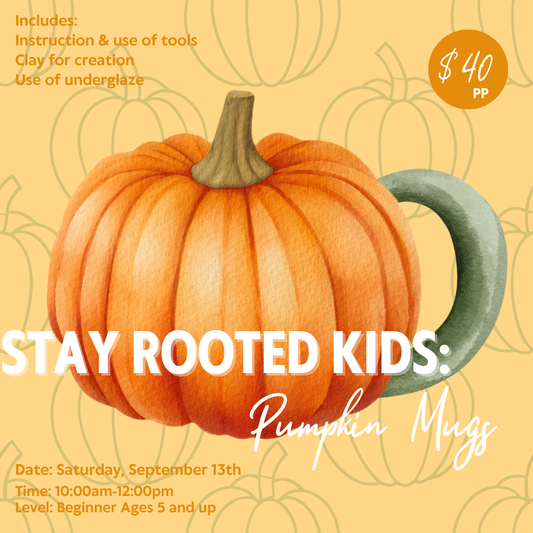 Stay Rooted Kids & Family: Pumpkin Mugs