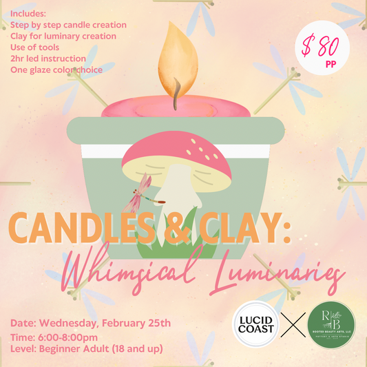 Candles & Clay: Whimsical Luminaries