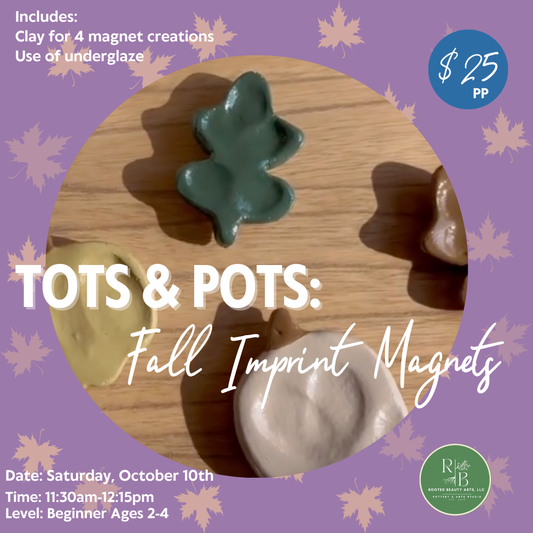 Tots & Pots: Fall Imprint Magnets