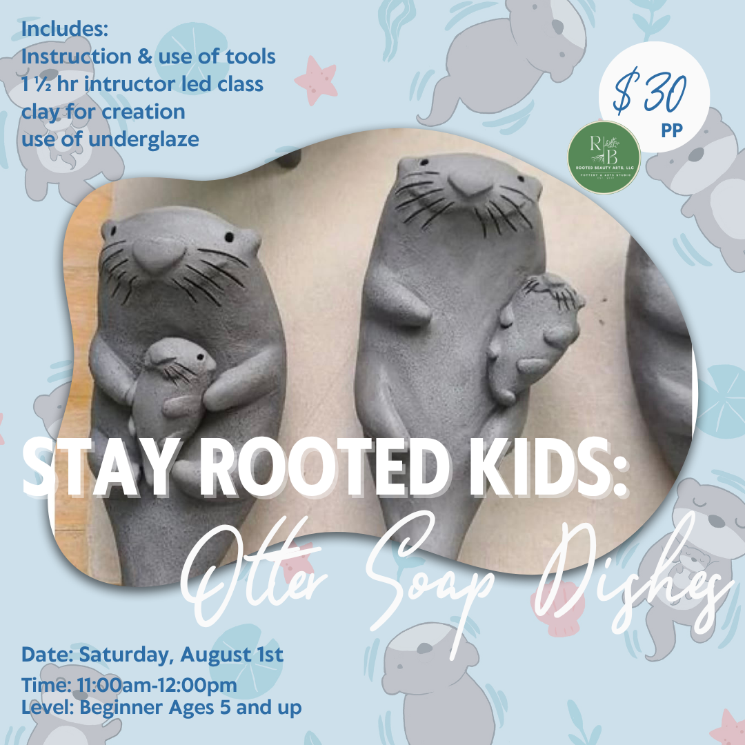 Stay Rooted Kids & Family: Otter Soap Dishes