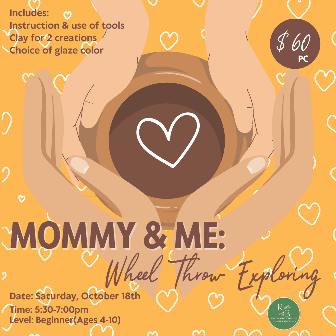 October Mommy & Me: Wheel Throw Exploring