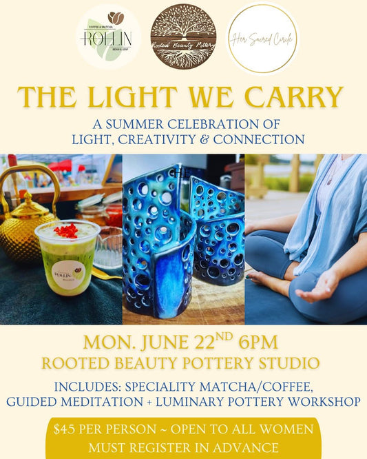 The Light We Carry: A Celebration of  Light, Creativity, & Connection