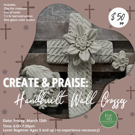 Create & Praise: Handbuilt Wall Crosses