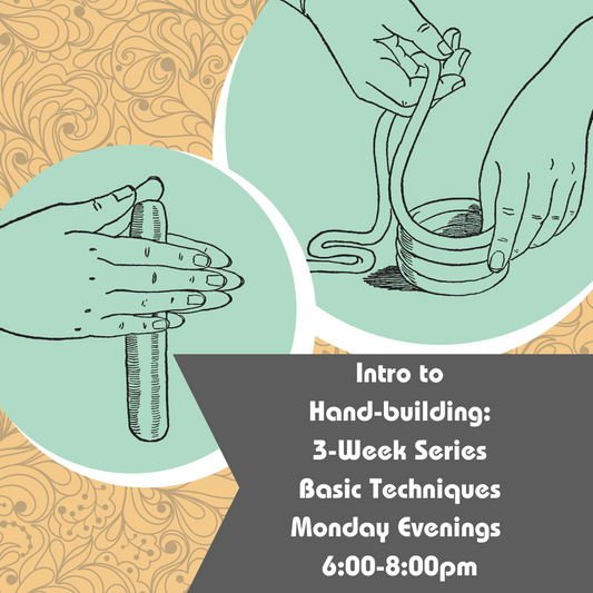 September Intro to Hand-building: 3 Week Series