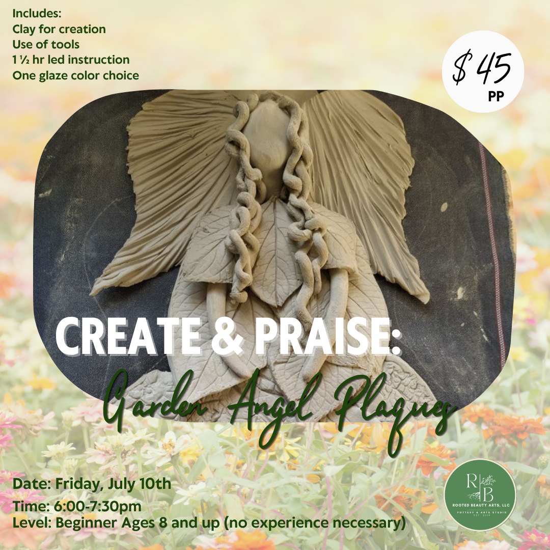 Create & Praise: Garden Angel Plaques
