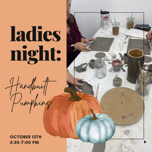 Ladies Night: Handbuilt Pumpkins