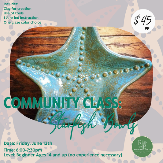 Community Class: Starfish Bowls