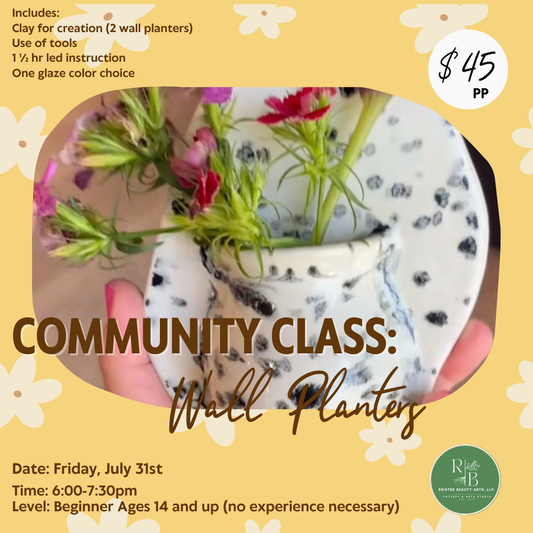 Community Class: Wall Planters