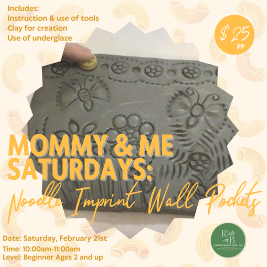 Mommy & Me: Noodle Imprint Wall Pockets