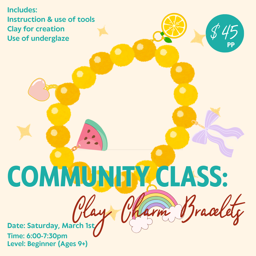 Community Class: Clay Charm Bracelets