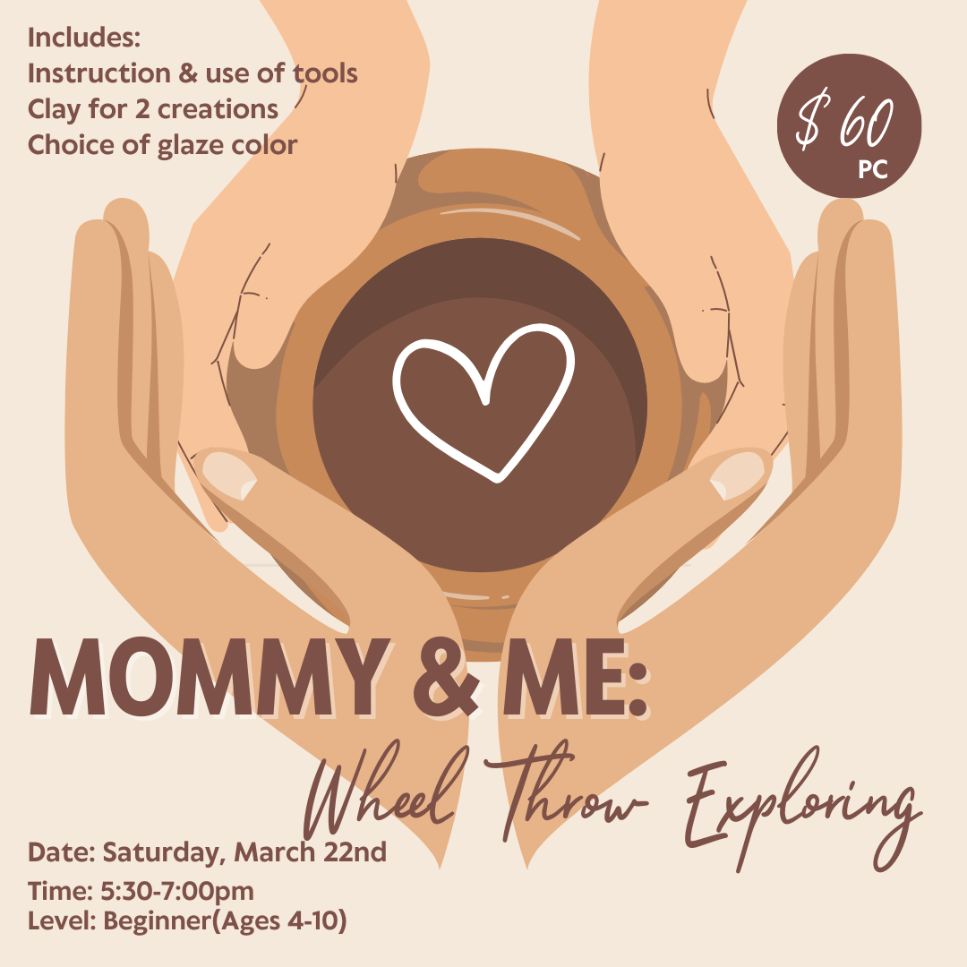 Mommy and Me: Wheel Throw Exploring