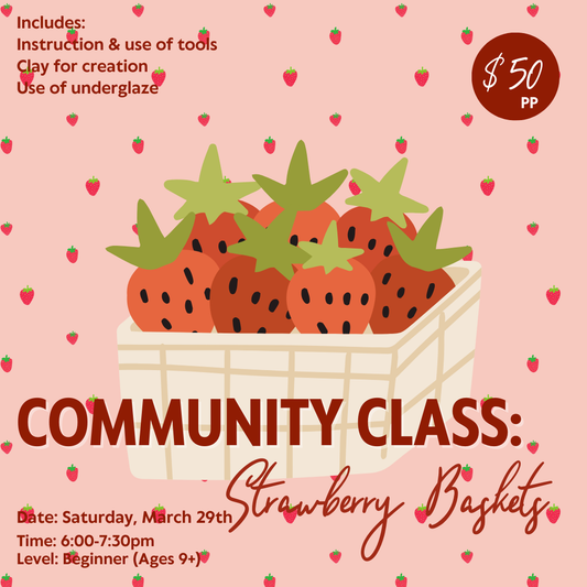 Community Class: Strawberry Baskets