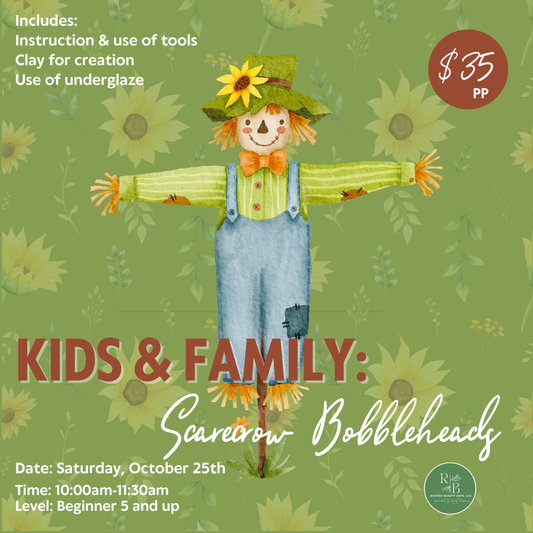 Stay Rooted Kids & Family: Scarecrow Bobbleheads
