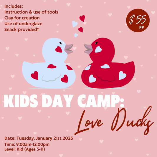 January 21st One Day Kids Camp: Love Ducks