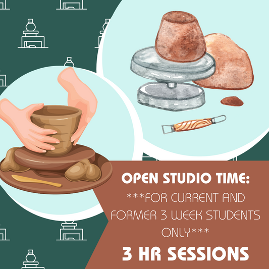 Open Studio Time (3 Hr Sessions)